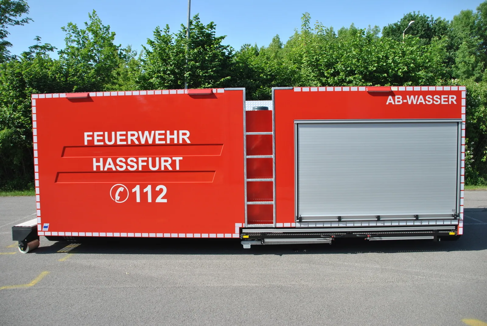 AB-Wasser – Abrollbehälter Wasser